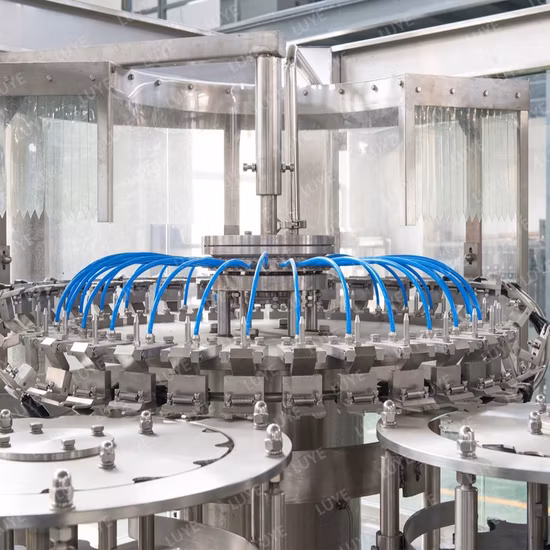 Máquina de embalagem e rotulagem automática para água potável pura, bebidas de plástico para garrafas pet
